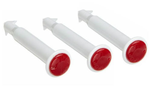 3 x Disposable Pop Up Timer/Thermometer (Poultry/Meat/Fish)